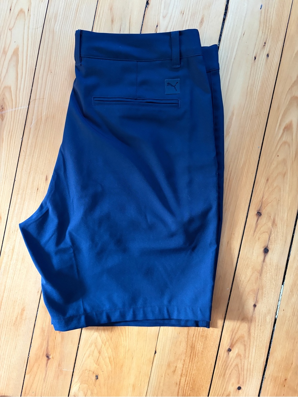 Puma Men's Deep Blue Athletic Shorts